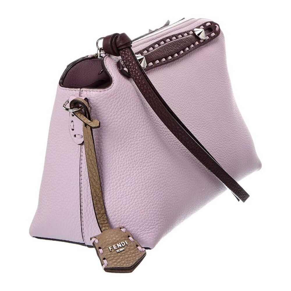 Fendi By The Way Selleria Medium Leather Tote, Purple - Picture 3 of 4